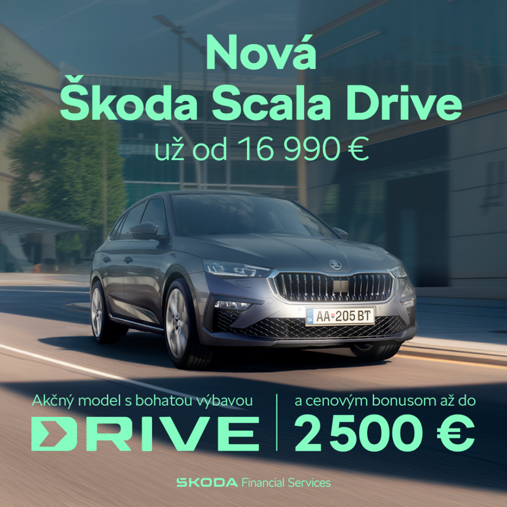 Nová Škoda Scala a Kamiq FL Launch v akčnej edícii Drive - Obrazok