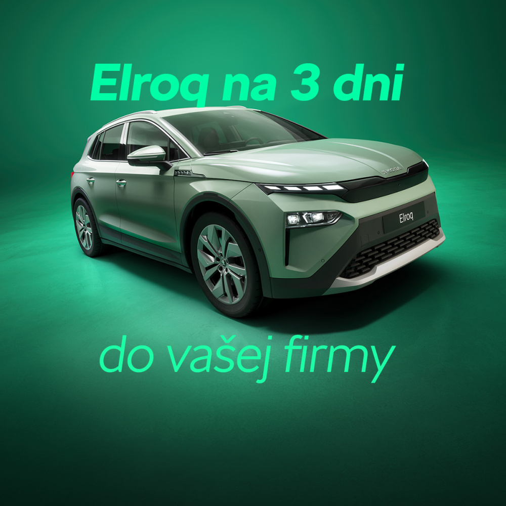 Škoda Elroq na 3 dni do vašej firmy - Obrazok